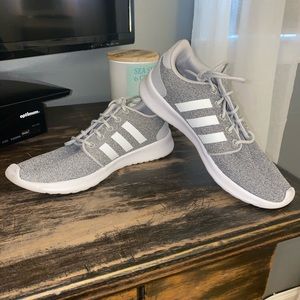 Grey Adidas cloud foam sneakers!